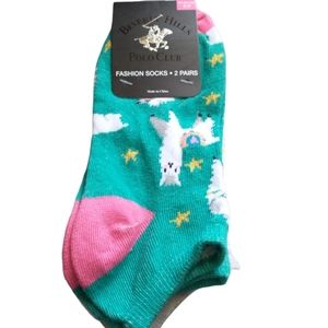 Beverly Hills Polo Club 2 pair Socks